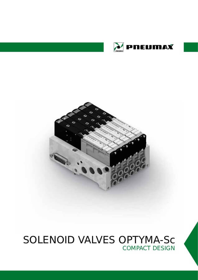 Pneumax Optyma-Sc szelepek