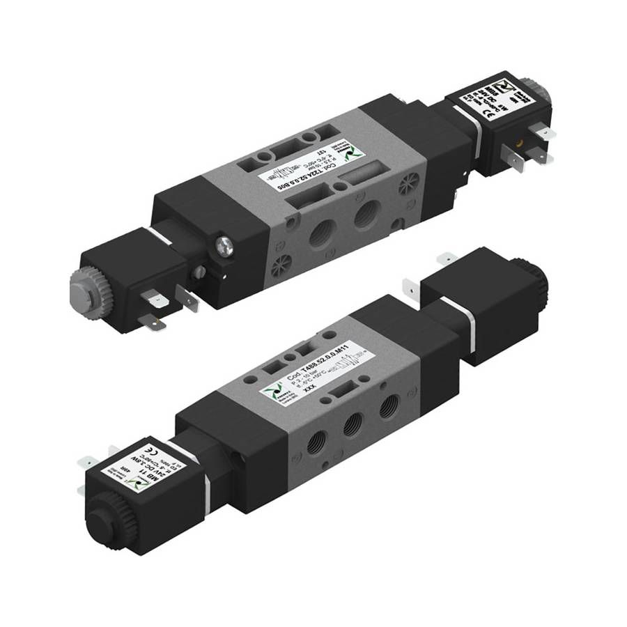 Mágnes szelepek 5/3 - G1/8" (488-T488-as sorozat)